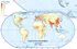 Školní nástěnná mapa světa: Státy a území 1:26 000 000 - Kartografie PRAHA (2023, laminovaná s dřevěnými lištami)