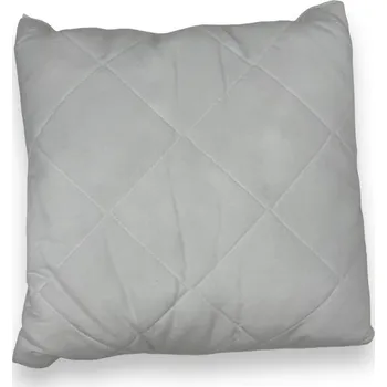Polštář Fashion bílý prošívaný polštář 45x45 cm Barva: Bílá