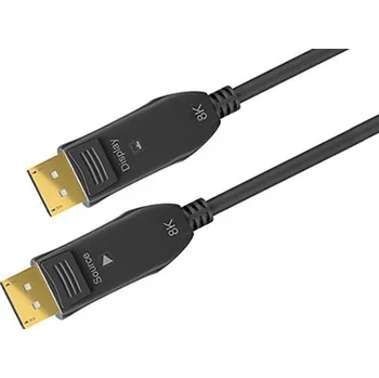 Video kabel goobay DisplayPort aktivní optický kabel v.2.0 (UHBR10, 8K@60Hz), DP(M) - DP(M), 20m (64867) - 14.92.3495