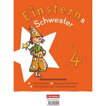 Cizí jazyk Einsterns Schwester 4. Schuljahr. Themenhefte 1-4, Training Grundwortschatz und Diagnoseheft - Verbrauchsmaterial - Im Paket