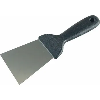 Špachtle nerezová, plastová rukojeť, 50mm