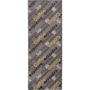 Koberec Breno Kusový koberec CAPPUCCINO 49, 67x180 cm, Šedá