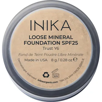Make-up Inika Organic Přírodní sypký minerální pudrový make-up s SPF 25 - 8 g Barva: Trust