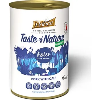 Krmivo pro psa PRINCE TON PORK & CALF 400G