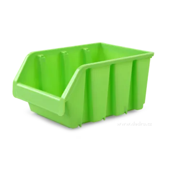 Úložný box PRAKTIK | stohovatelný úložný box | plastový organizér na domácí drobnosti Dedra