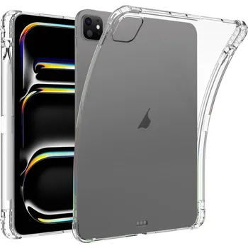 Pouzdro na tablet VSECHNONAMOBIL 77127 AIRBAG Extra odolný kryt Apple iPad Pro 13 2024 / M5 2025 průhledný