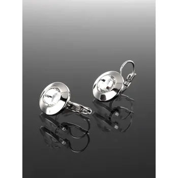 Náušnice Prosperk Náušnice kulaté čiré krystaly S0041