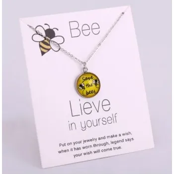 Řetízek Prosperk Řetízek s přívěskem save the bees S2395