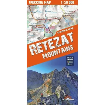 Cestování Trekking map Retezat Mountains 1:50 000 - praca zbiorowa