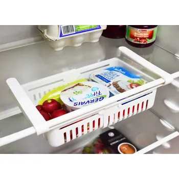 FRIGO | nastavitelný závěsný košík do lednice | šířka 20–28 cm Dedra