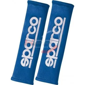 Auto-moto Návleky na bezpečnostní pásy Sparco Tuning GT modré - 50mm