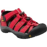 KEEN Newport H2 K ribbon red/gargoyle US 12 / EU 30,0 / UK 11 / 18,5 cm; Červená outdoorová obuv + DÁREK DLE VÝBĚRU!