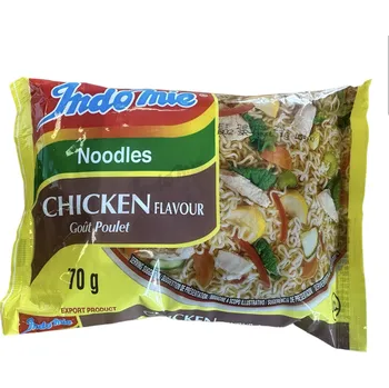 Hotové jídlo INDOMIE INSTANTNÍ NUDLE S KUŘECÍ PŘÍCHUTÍ 70G