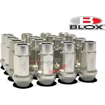 Matice Kolové matice (štefty) Blox závit M12 x 1.5 - stříbrné