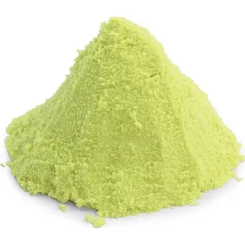 kinetický písek PUFI | Kouzelný kinetický písek | zeleno-žlutý | 1 kg Dedra