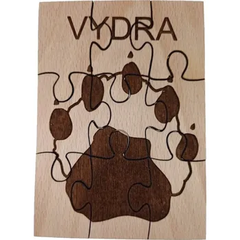 Puzzle Puzzle stopy 10x14 č.10001 - vydra