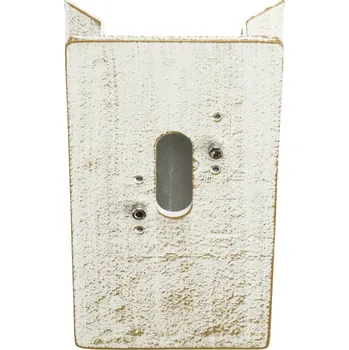 Venkovní osvětlení Albert Leuchten Rohový držák pro venkovní světla bílá-zlatá Bílá / opál - Doprava zdarma