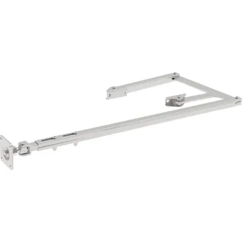 Skládací mechanismus pro křídlovou bránu, jedno křídlo max. 3,5m, INOX