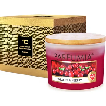 Svíčka WILD CRANBERRY | sójová svíčka | 2 knoty | PARFUMIA® | 400 ml Dedra