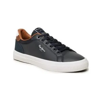 Pánská obuv Pepe Jeans Tenisky Kenton Court PMS30839 Tmavomodrá 43
