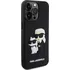 Pouzdro na mobilní telefon Karl Lagerfeld 3D Rubber Karl and Choupette pro Apple iPhone 15 Pro Max černé