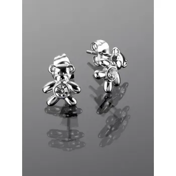 Náušnice Prosperk Náušnice ocelové - medvídek S2717