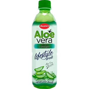 Limonáda Aleo Lifestyle Drink Aloe Vera with Collagen 500 ml