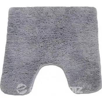 Rohožka Koupelnová předložka Rozměr: 50x50 s výkrojem, Barva: Světle šedá