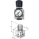 Schneider D502002 - Ventil redukční 3/4", DM 3/4 W, manometr