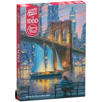Dětské zboží CHERRY PAZZI Puzzle Sen pro dva v New Yorku 1000 dílků
