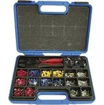 Triumf 100-01616 - Kleště konektorové s výměnnými čelistmi na izolovné i neizolované konektory (1000ks)