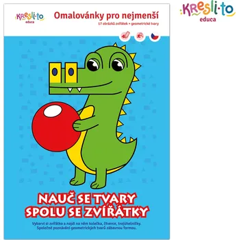 omalovánky Omalovánky pro Nejmenší Nauč Se Tvary