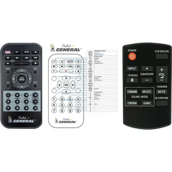 Dálkový ovladač General PANASONIC N2QAYC000133 - náhradní dálkový ovladač