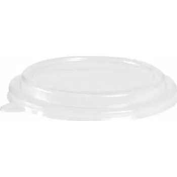 Jednorázové nádobí VIBAL Víčko čiré PET pro salátové misky O150mm 50ks/6bal