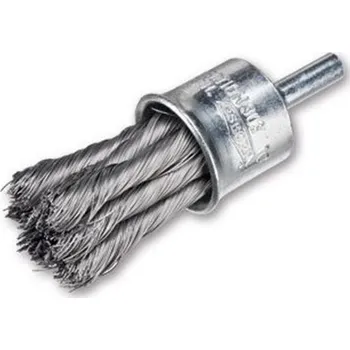 Drátěný kartáč Osborn 9906030304 - Kartáč drátěný štětkový pr. 20 mm stopka pr. 6 mm copový ocelový drát pr. 0,26 mm RUFTUF