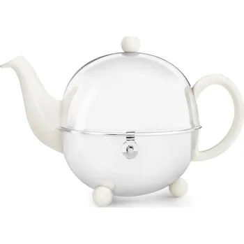 Konvice na čaj Bredemeijer Konvička na čaj Cosy 1,3L, bílá