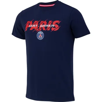 Pánské tričko PSG Paris Saint-Germain T-shirt Pánská L MODRÁ