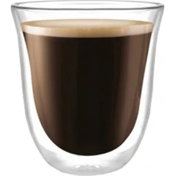 Termohrnek Household Termohrnek na kávu GLANCE 220 ml / Transparentní