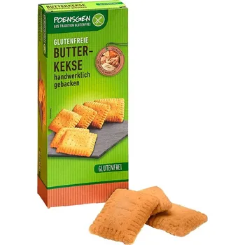Poensgen Brot GmbH Sušenky máslové 100g Poensgen bez lepku 5412
