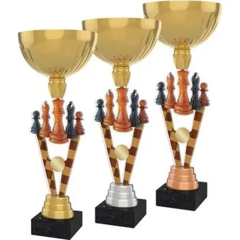 Poháry Bauer Akrylátová trofej ACUPGOLD M32 | Šachy