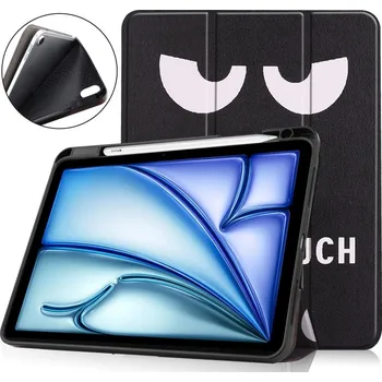 Pouzdro na tablet VSECHNONAMOBIL 77193 ART Zaklápěcí pouzdro pro Apple iPad Air 11 2025 / Air 11 2024 DON´T TOUCH ME