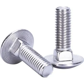 Šroub Šroub vratový se zaoblenou hlavou M 6x110mm, DIN 603, ocel tř. 4.6, zinek bílý, (100ks)