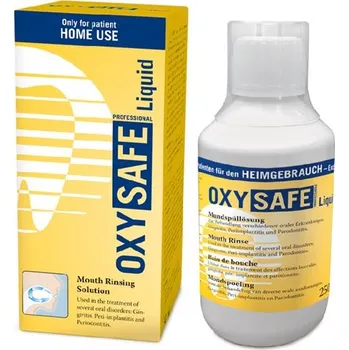 Ústní voda OXYSAFE Liquid Professional, náhr. bal. 250 ml