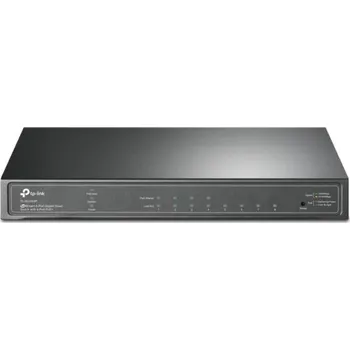 Switch TP-Link OMADA switch SG2008P (8xGbE,4xPoE+, 62W, fanless)