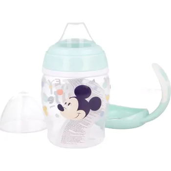 Stor hrneček s oušky a silikon náustkem 270ml Mickey Mouse 152697