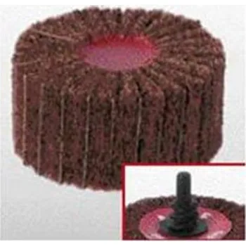 Brusný kotouč Kotouč, válec brusný lamelový pr. 50 x 25 mm zr. 60, netkaná te x tilie + plátno na kov (INO x ), stopka pr. 6 mm