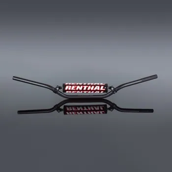 Řídítka RENTHAL ŘÍDÍTKA 7/8 PALCE (22 MM) ATV ČERNÁ SPECIÁLNÍ ČTYŘKOLKA POLSTROVANÁ BARVA S HOUBOU