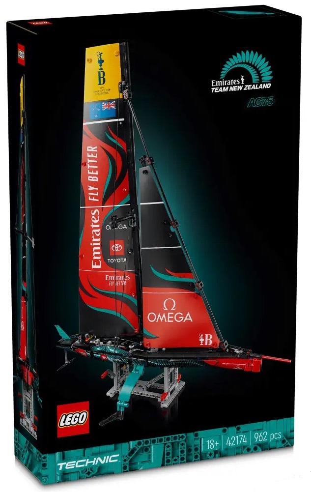 LEGO Technic 42174 Jachta Emirates Team New Zealand AC75 od 2 055 Kč ...