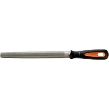 Bahco 1-210-10-1-2 - Pilník 250 mm s rukojetí, půlkruhový (úsečový), zámečnický, sek 1