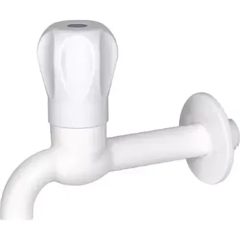 Vodovodní kohout CLICKCLOSE NÁSTĚNNÝ KOHOUT 1/2" BÍLÝ